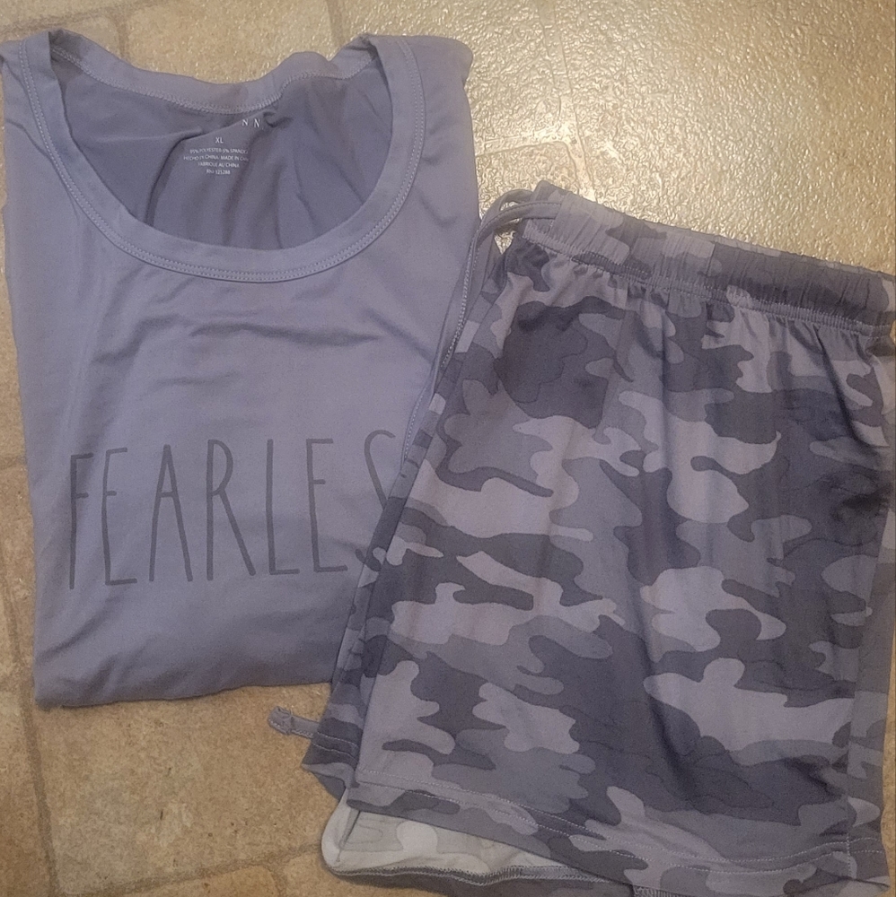 Rae Dunn short sleeve pajamas